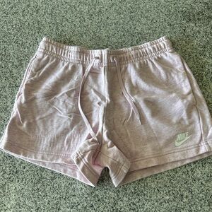 Light Pink Nike Sweat Shorts